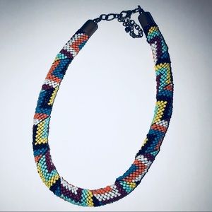 Aztec Beaded Necklace